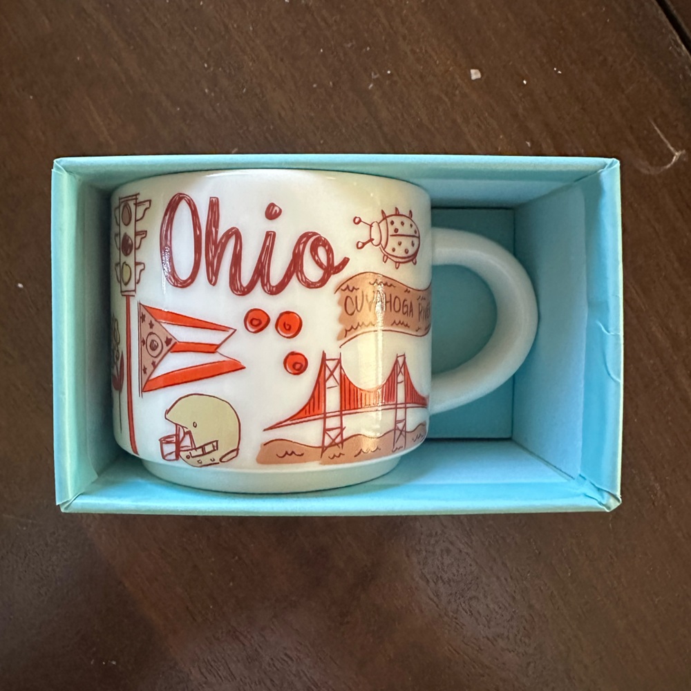 Starbucks been there series Ohio ornament